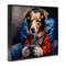 Stupell Industries Game Master Dog Framed Giclee, design by Shawna Stewart
